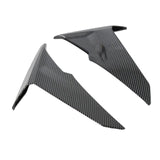 Windscreen Side Replace Spare Parts Reduce Resistance Side Wind Deflectors Black