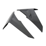 Windscreen Side Replace Spare Parts Reduce Resistance Side Wind Deflectors Black