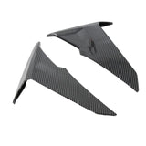 Windscreen Side Replace Spare Parts Reduce Resistance Side Wind Deflectors Black