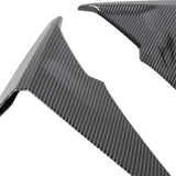 Windscreen Side Replace Spare Parts Reduce Resistance Side Wind Deflectors Black