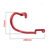 Motorcycle Exhaust Protector Practical Parts for Honda ct125 2020-2024 Red