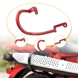 Motorcycle Exhaust Protector Practical Parts for Honda ct125 2020-2024 Red