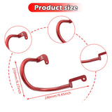 Motorcycle Exhaust Protector Practical Parts for Honda ct125 2020-2024 Red