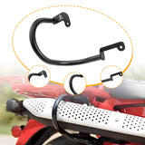 Motorcycle Exhaust Protector Practical Parts for Honda ct125 2020-2024 Black