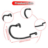 Motorcycle Exhaust Protector Practical Parts for Honda ct125 2020-2024 Black