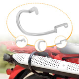 Motorcycle Exhaust Protector Practical Parts for Honda ct125 2020-2024 Silver