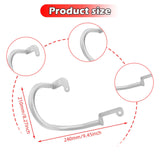 Motorcycle Exhaust Protector Practical Parts for Honda ct125 2020-2024 Silver