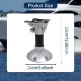 Boat Seat Swivel Base Seat Plate Riser Base Seat Extension Chair Accessories