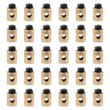 30Pcs Solderless Throttle Cable Connector Throttle & Brake Cable End Clamps