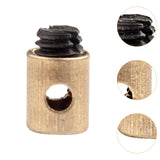 30Pcs Solderless Throttle Cable Connector Throttle & Brake Cable End Clamps