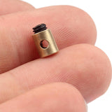 30Pcs Solderless Throttle Cable Connector Throttle & Brake Cable End Clamps