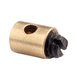 30Pcs Solderless Throttle Cable Connector Throttle & Brake Cable End Clamps