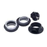 Mountain Bike Headset Bicycle Threadless Headset Replacement Part Components black
