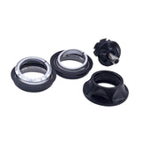 Mountain Bike Headset Bicycle Threadless Headset Replacement Part Components black