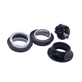 Mountain Bike Headset Bicycle Threadless Headset Replacement Part Components black