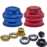 Mountain Bike Headset Bicycle Threadless Headset Replacement Part Components black