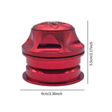 Mountain Bike Headset Bicycle Threadless Headset Replacement Part Components red