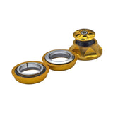Mountain Bike Headset Bicycle Threadless Headset Replacement Part Components gold