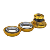 Mountain Bike Headset Bicycle Threadless Headset Replacement Part Components gold