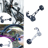 Bike Chain Stabilizer Bicycle Rear Derailleur for Mountain Bike Cycling black