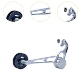 Bike Chain Stabilizer Bicycle Rear Derailleur for Mountain Bike Cycling silver
