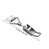 Maxbell Boat Locker Anti Rattle Latch Fastener Parts for Boating Marine Outdoor 14.8cm No Lock Hole