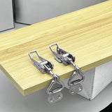 Maxbell Boat Locker Anti Rattle Latch Fastener Parts for Boating Marine Outdoor 14.8cm No Lock Hole