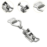 Maxbell Boat Locker Anti Rattle Latch Fastener Parts for Boating Marine Outdoor 14.5cm withLockHole