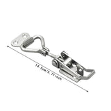 Maxbell Boat Locker Anti Rattle Latch Fastener Parts for Boating Marine Outdoor 14.5cm withLockHole