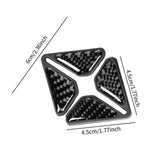 Maxbell 2Pcs Car Door Edge Guards Vehicle Exterior Accessories Anti Scratch Stickers