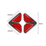Maxbell 2Pcs Car Door Edge Guards Vehicle Exterior Accessories Anti Scratch Stickers