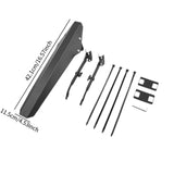 Maxbell Universal Bicycle Rear Mud Guard Portable Adjustable Under Saddle Mudguard