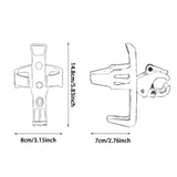 Maxbell Bicycle Bottle Cage Universal Convenient Portable Bike Water Bottle Rack Black