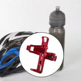 Maxbell Bicycle Bottle Cage Universal Convenient Portable Bike Water Bottle Rack Red