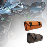 Maxbell Motorcycle Front Bag Multifunction Luggage Pouch for Bicycle Motorcycle Orange