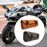 Maxbell Motorcycle Front Bag Multifunction Luggage Pouch for Bicycle Motorcycle Orange