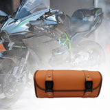 Maxbell Motorcycle Front Bag Multifunction Luggage Pouch for Bicycle Motorcycle Orange