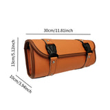 Maxbell Motorcycle Front Bag Multifunction Luggage Pouch for Bicycle Motorcycle Orange