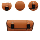 Maxbell Motorcycle Front Bag Multifunction Luggage Pouch for Bicycle Motorcycle Orange