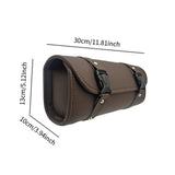 Maxbell Motorcycle Front Bag Multifunction Luggage Pouch for Bicycle Motorcycle Brown