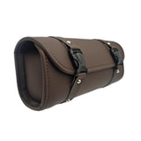 Maxbell Motorcycle Front Bag Multifunction Luggage Pouch for Bicycle Motorcycle Brown