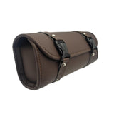 Maxbell Motorcycle Front Bag Multifunction Luggage Pouch for Bicycle Motorcycle Brown
