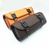 Maxbell Motorcycle Front Bag Multifunction Luggage Pouch for Bicycle Motorcycle Brown