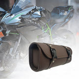 Maxbell Motorcycle Front Bag Multifunction Luggage Pouch for Bicycle Motorcycle Brown
