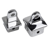 Maxbell 2xSquare Tubing Top Eye End Cap Boat Sliding Cap for Outdoor Awning Kayak 2.74cm