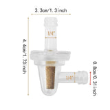 Maxbell 2x Inline Filter Cups Replacement for ATV Gardening Equipments Tractors