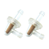 Maxbell 2x Inline Filter Cups Replacement for ATV Gardening Equipments Tractors