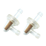 Maxbell 2x Inline Filter Cups Replacement for ATV Gardening Equipments Tractors