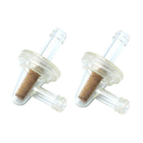 Maxbell 2x Inline Filter Cups Replacement for ATV Gardening Equipments Tractors