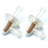 Maxbell 2x Inline Filter Cups Replacement for ATV Gardening Equipments Tractors
